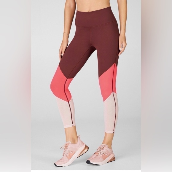 Like New: Women’s Fabletics high waisted 7/8 powerhold leggings, size: small - Picture 2 of 8